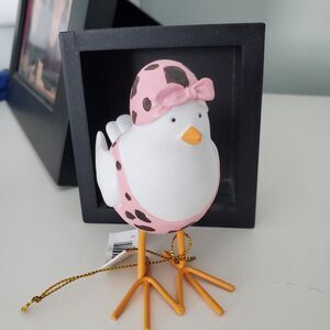 The Home Collection Birdie in Black & Pink New in Box